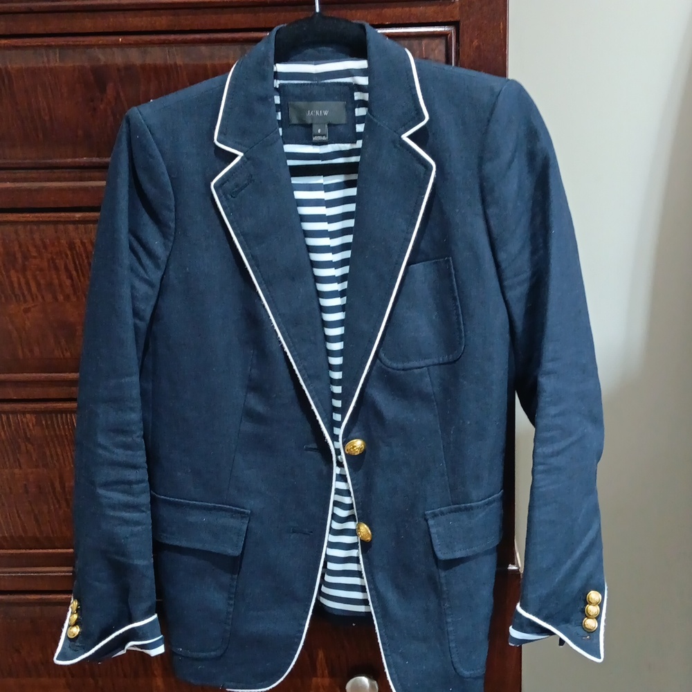 J Crew Navy Blazer